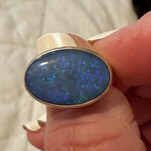 Australian blue opal by Jamie Joseph —